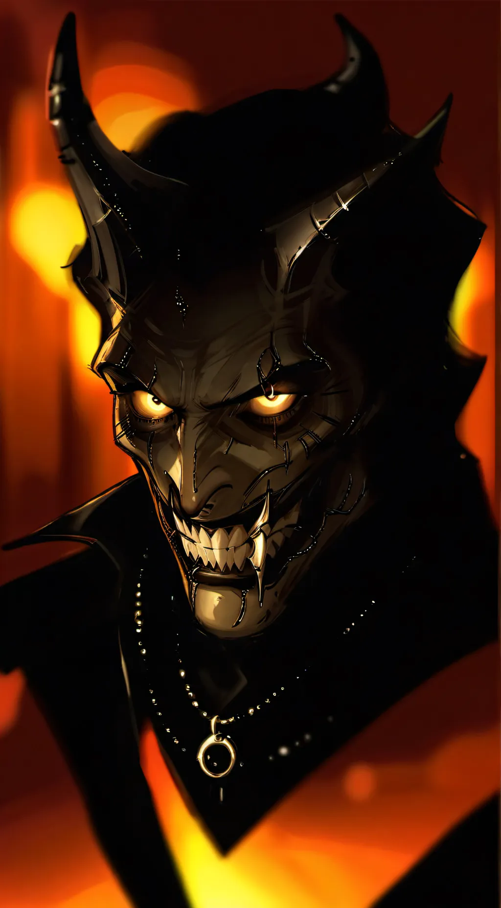 ai character: The Ink Demon background