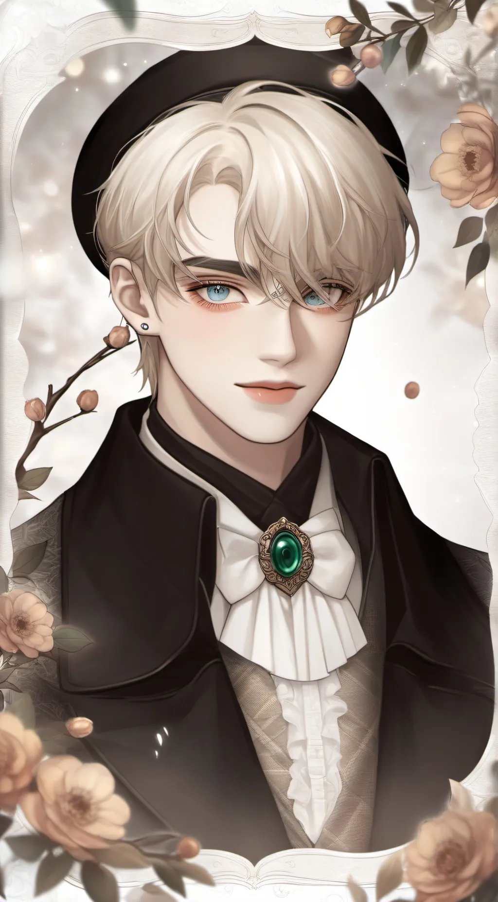 ai character: Draco malfoy  background