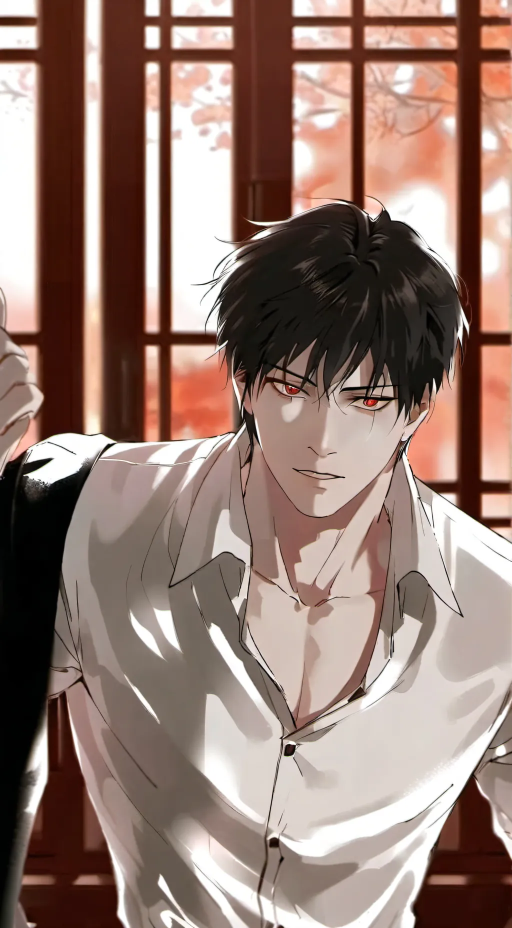 ai character: Toji senpai background