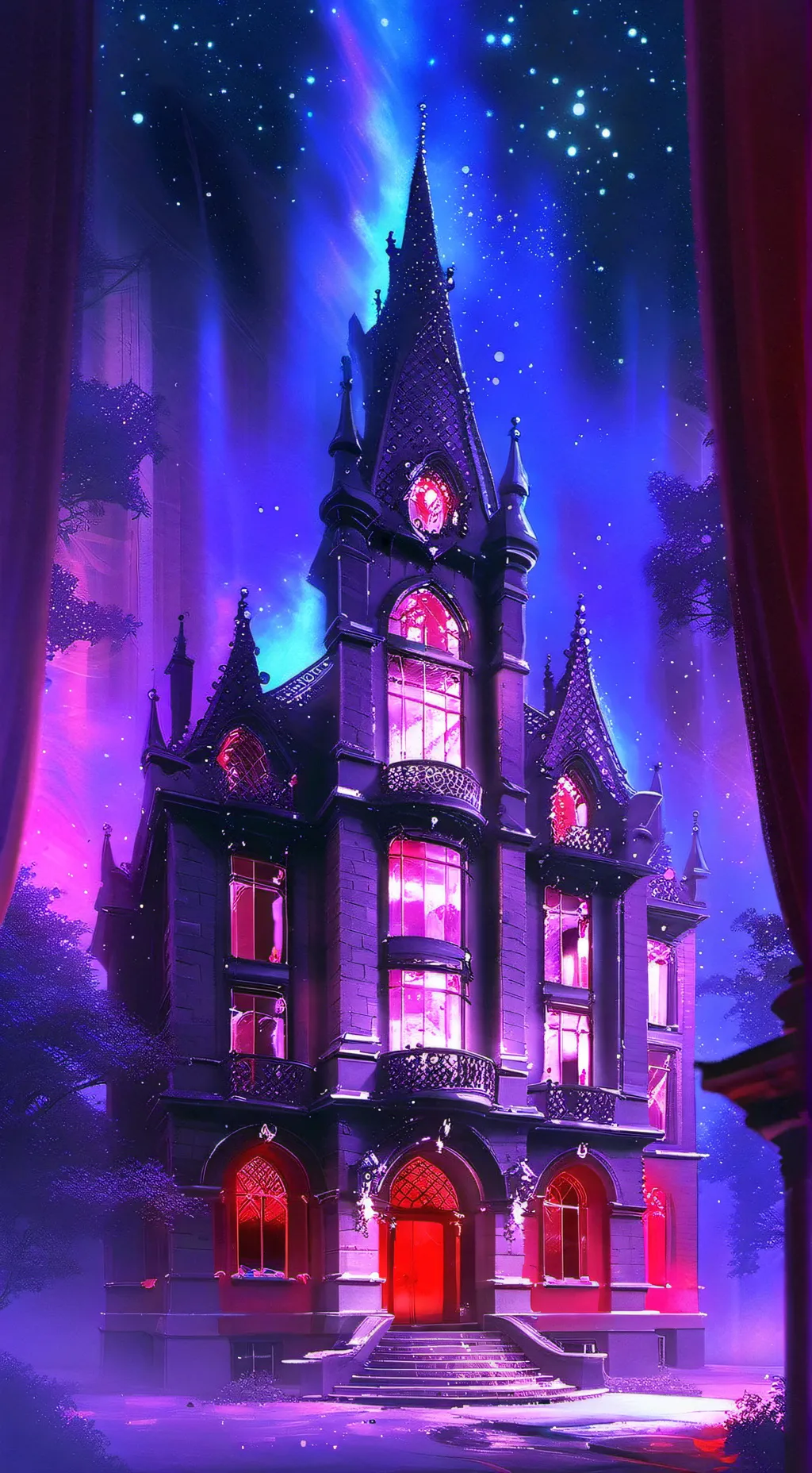 ai character: Hazbin Hotel background
