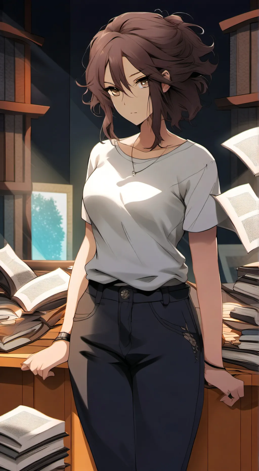 ai character: Sam background