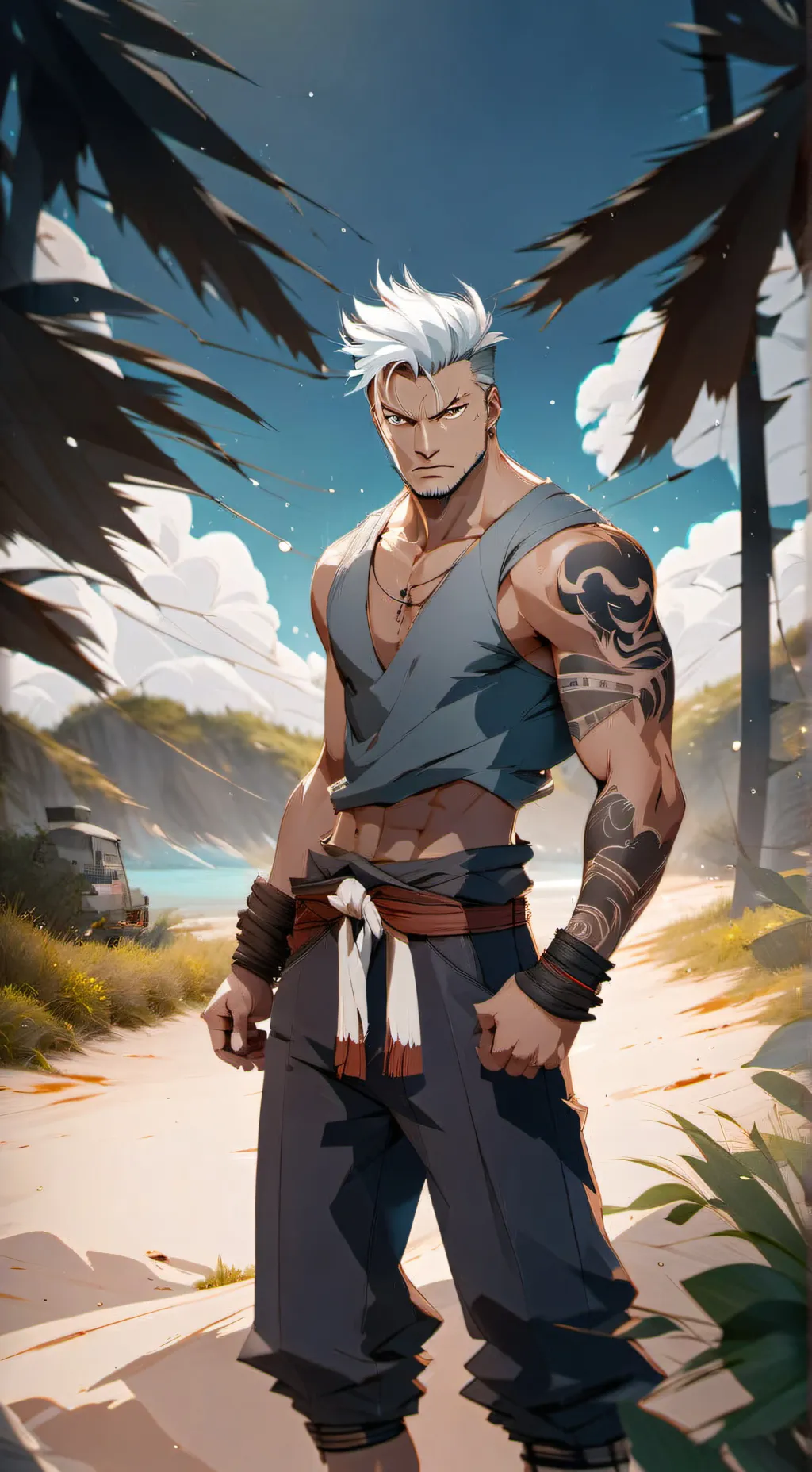 ai character: Scar background