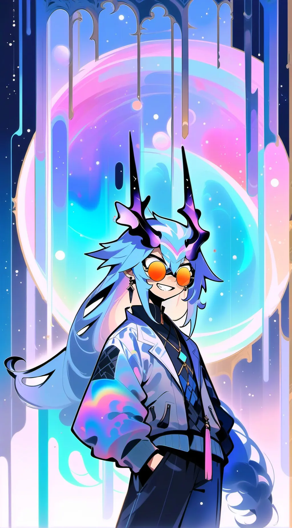 ai character: Magicly Beautiful  background