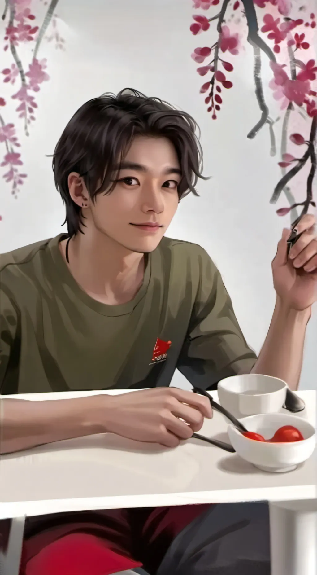 ai character: zak✨ background
