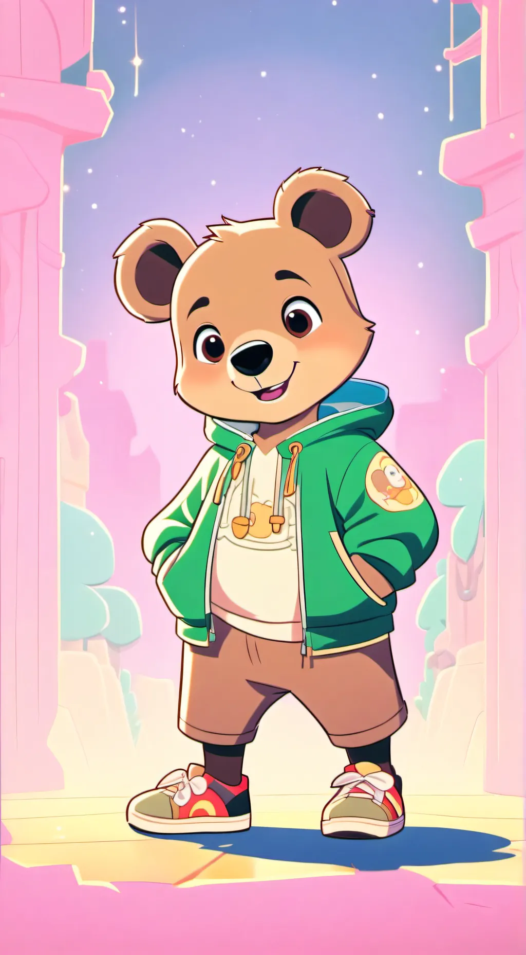 ai character: Churston  background