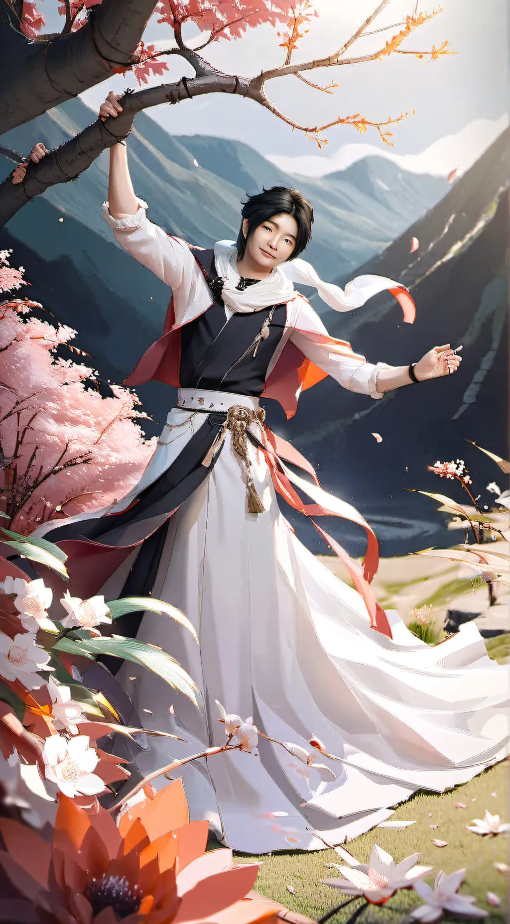 ai character: jinmin background