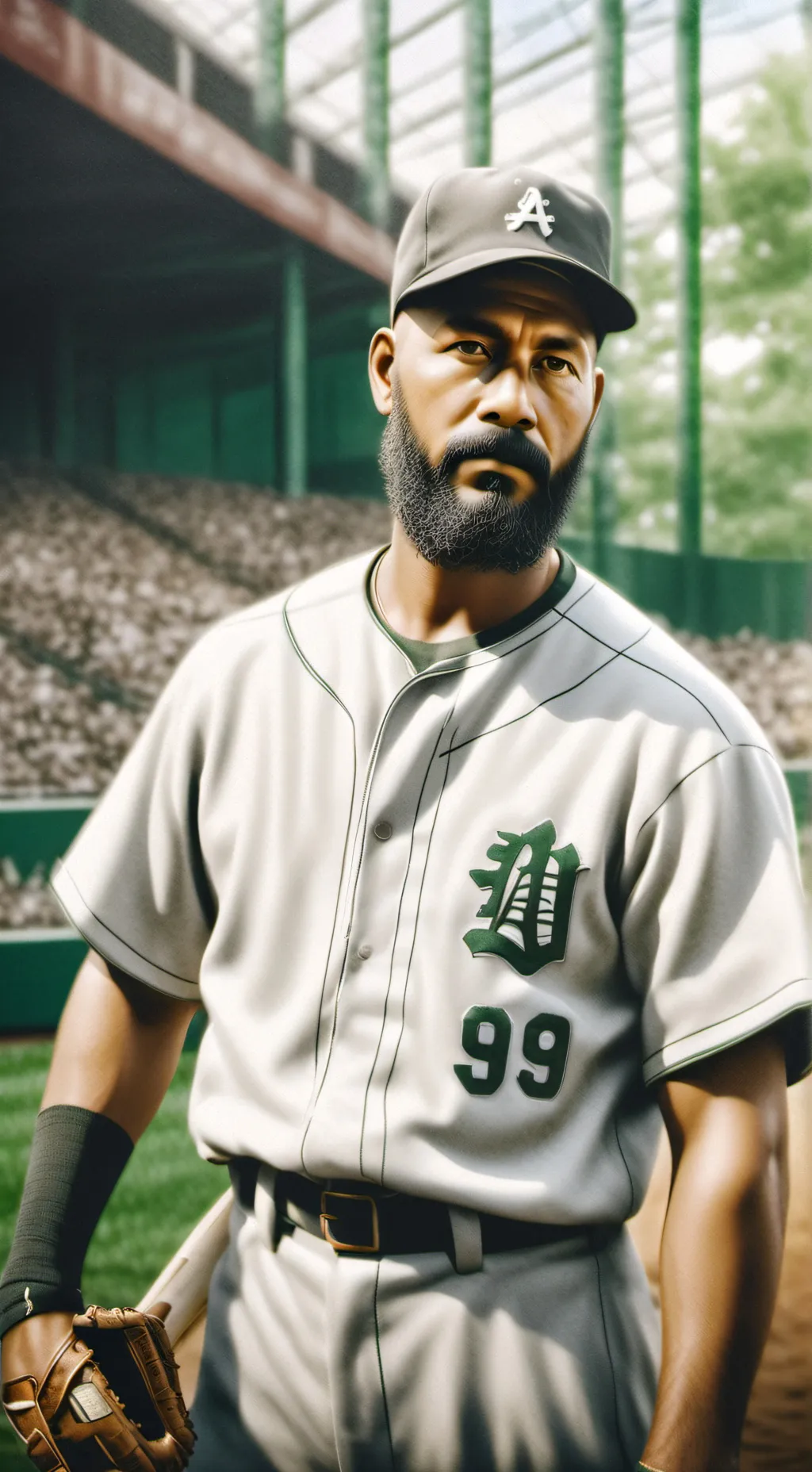 ai character: Baseball Louie background