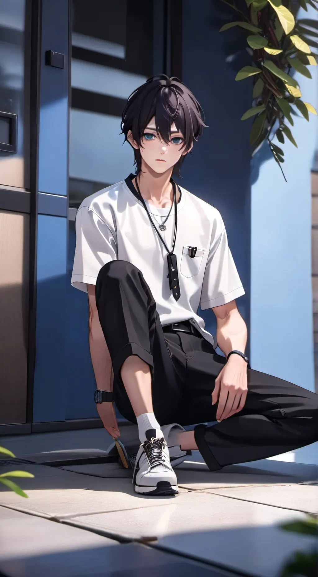 ai character: 🖤kinno🖤 background