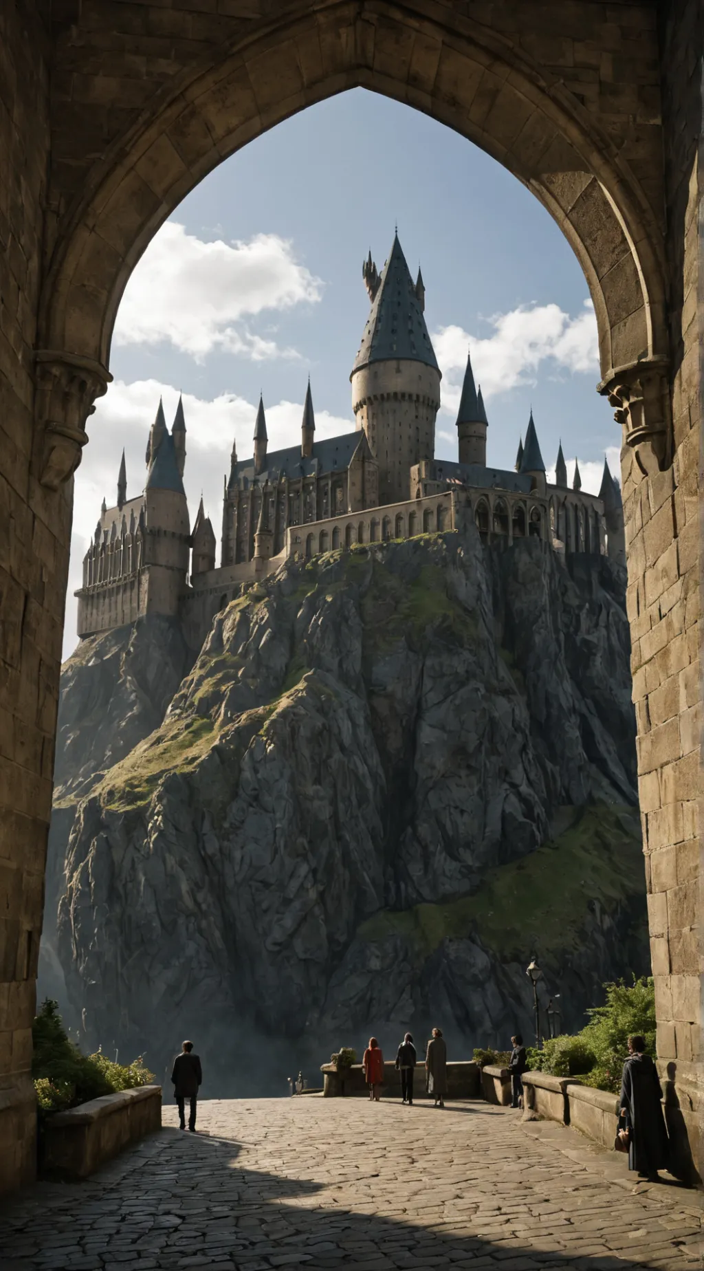 ai character: Hogwarts background