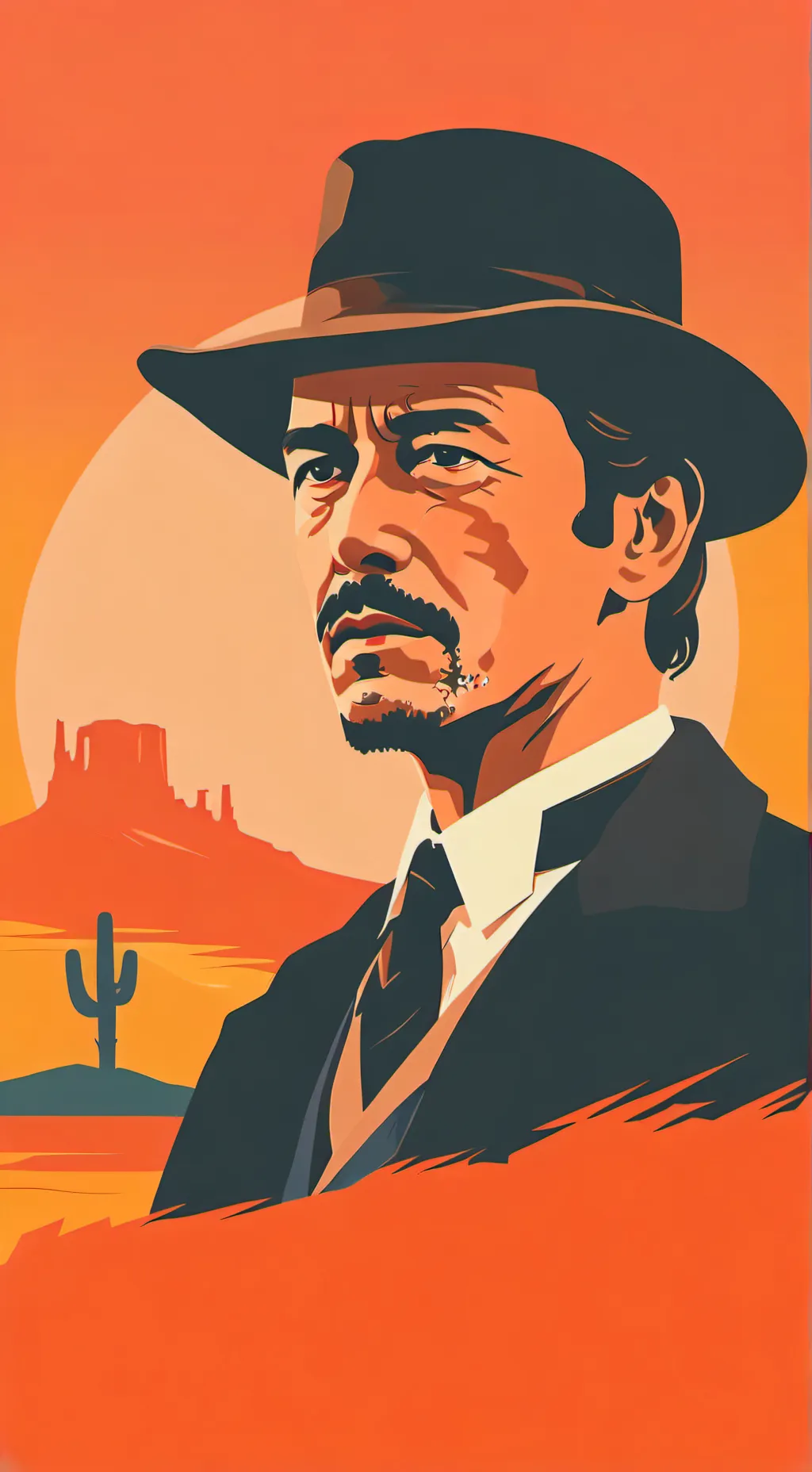 ai character: Tombstone 1993 background