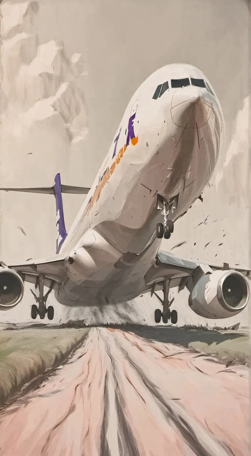 ai character: fed ex express 14 background