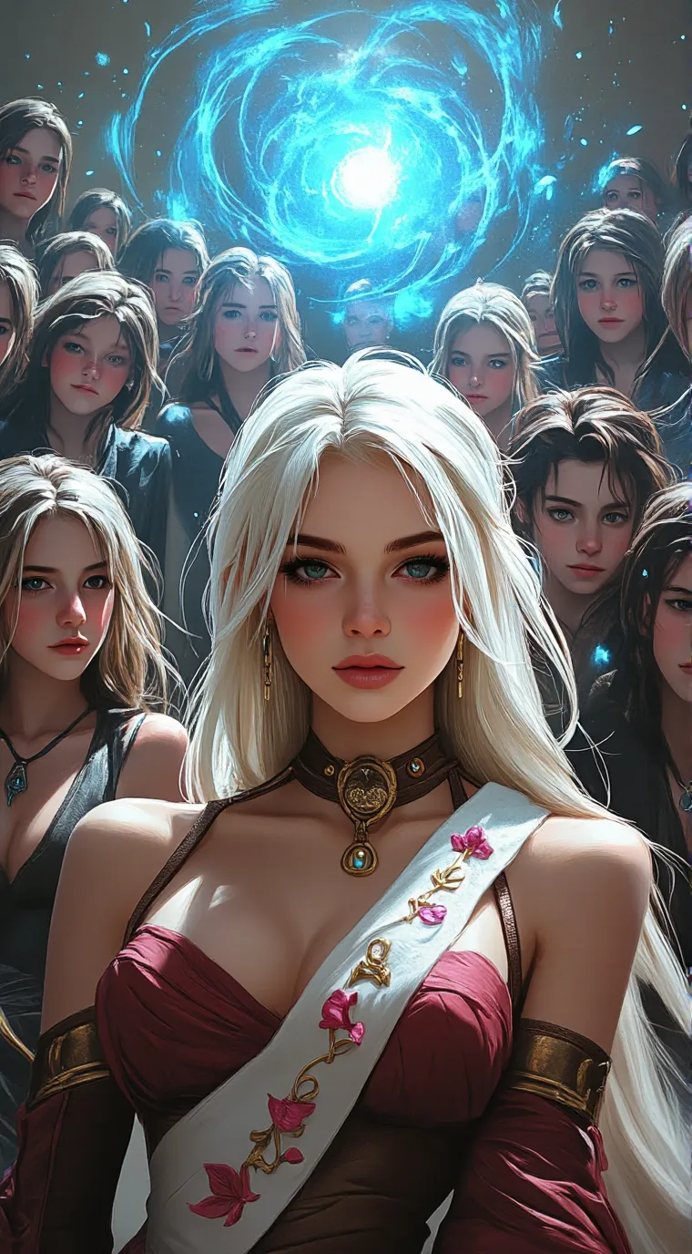 ai character: Queen  background