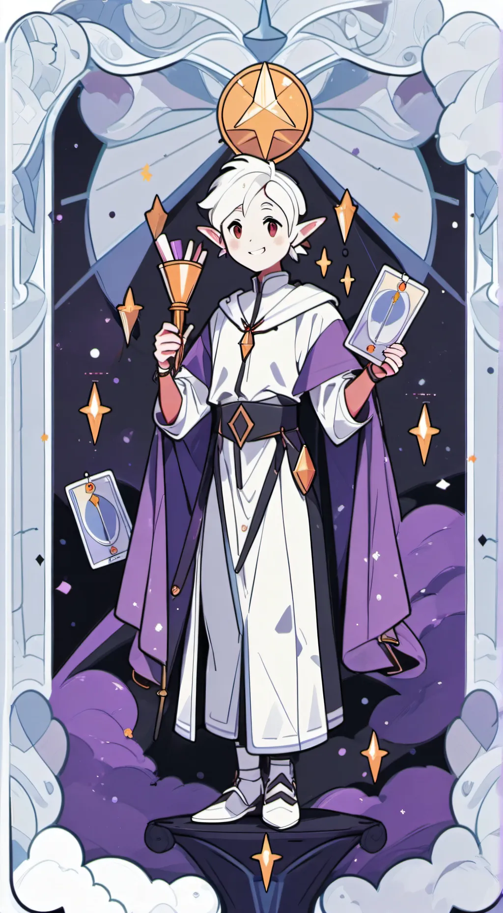 ai character: elf life  background