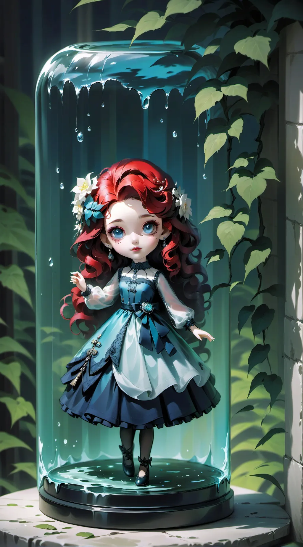 ai character: Poppy background