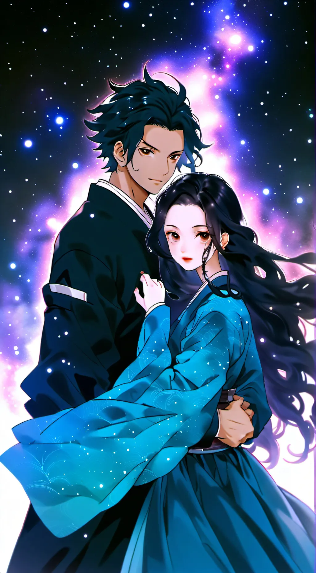 ai character: tanjiro  background