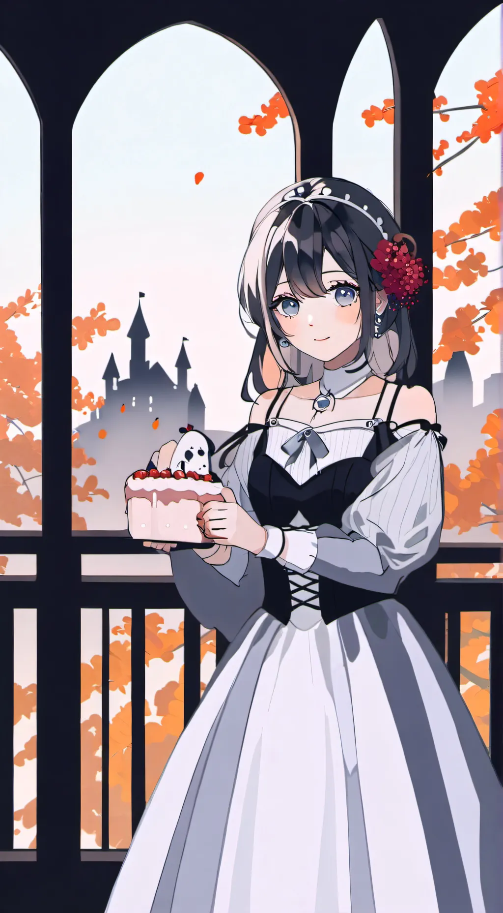 ai character: sprunki love you  background