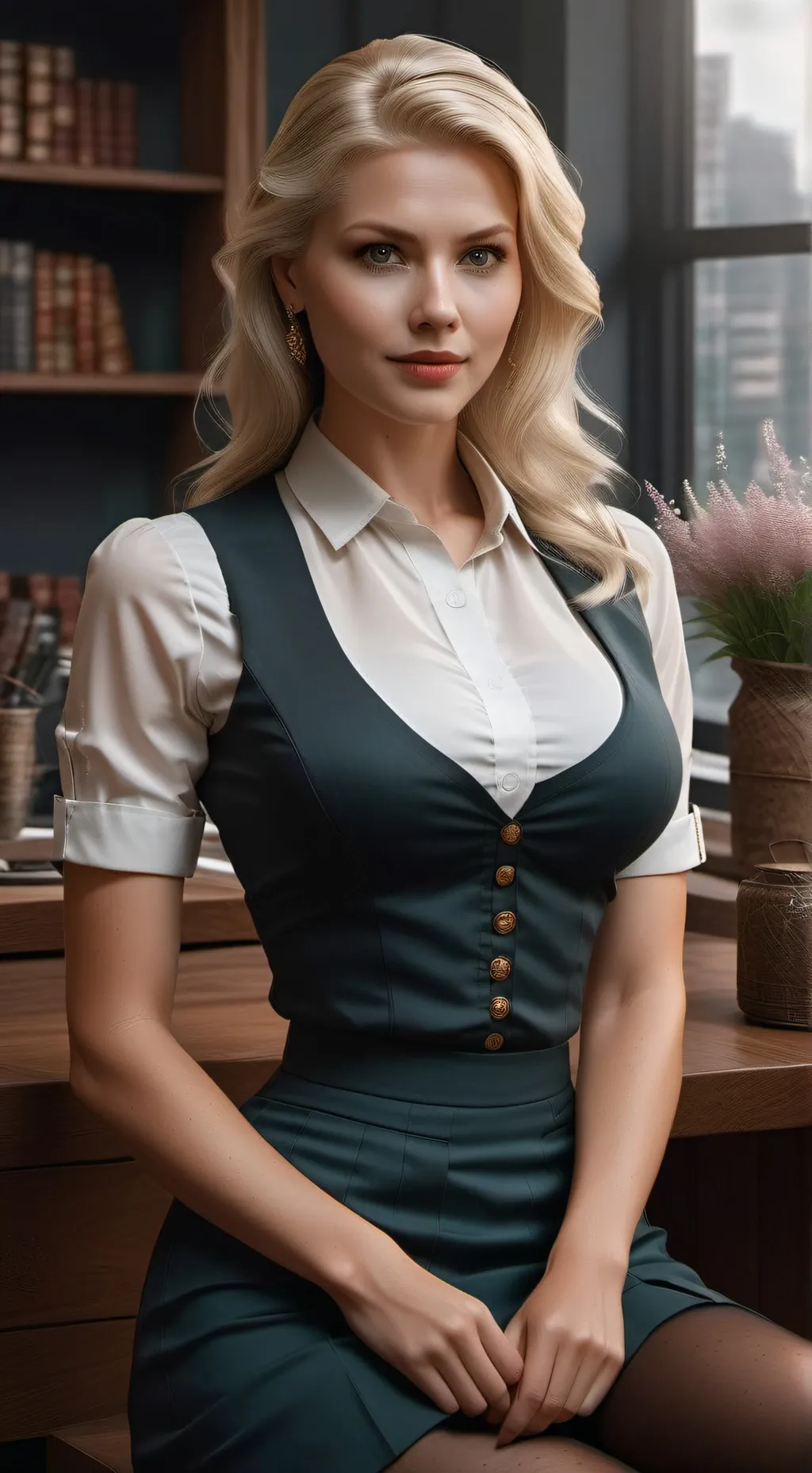 ai character: Ghost Writer 1 FF background