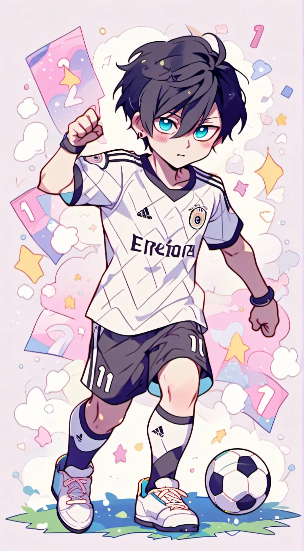 ai character: JJKxblue lock background