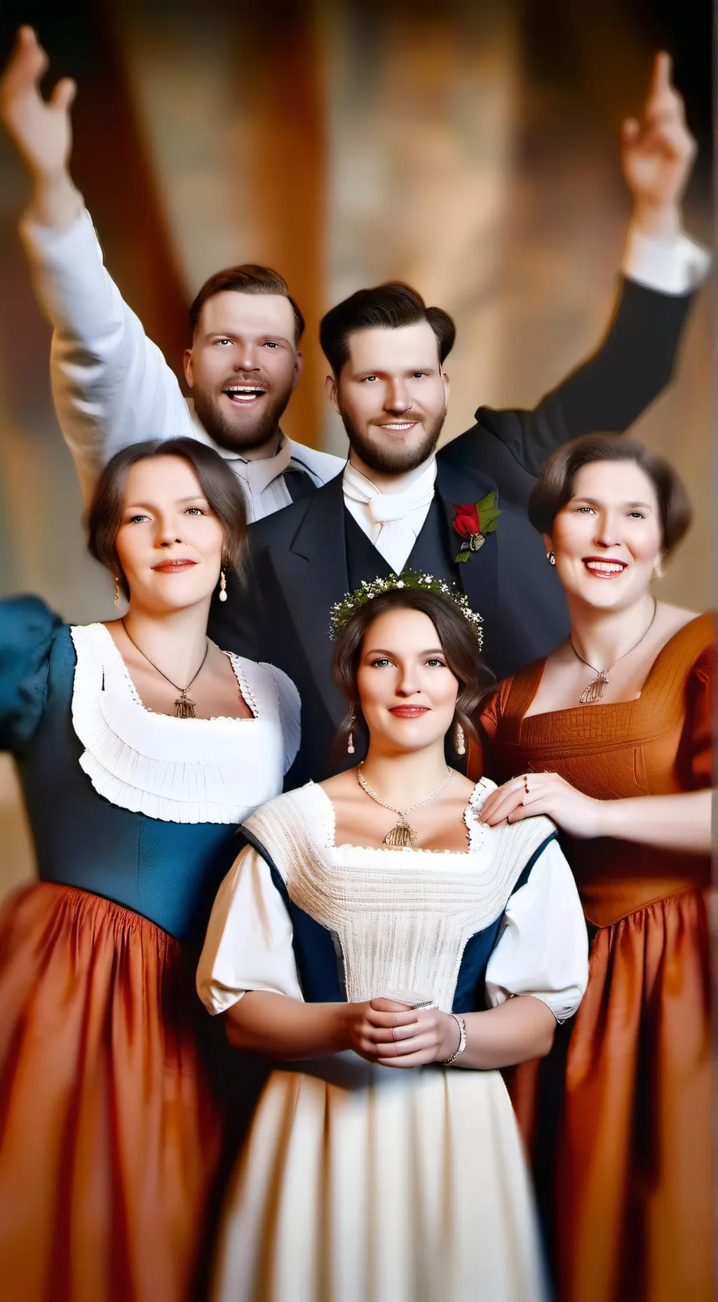 ai character: the Sharpe family  background