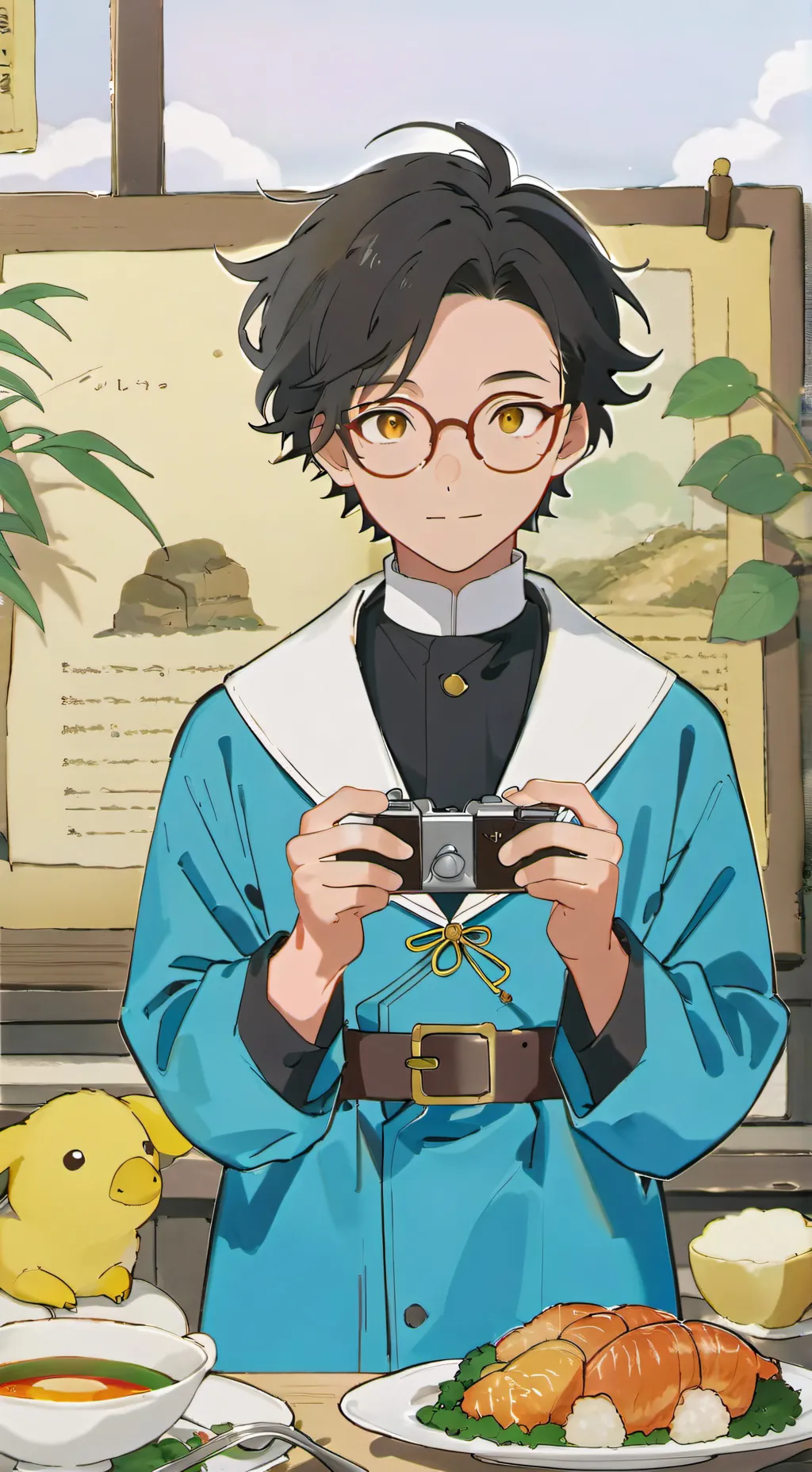 ai character: Alex  background