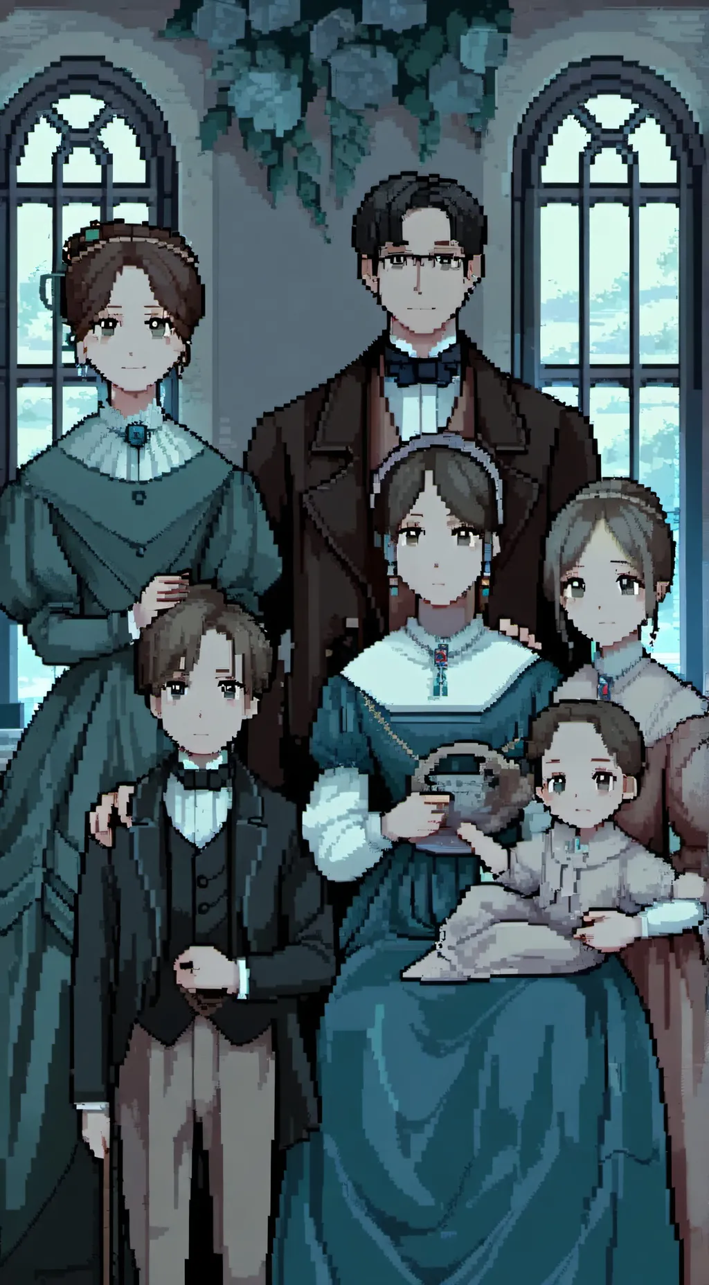 ai character: Family  background