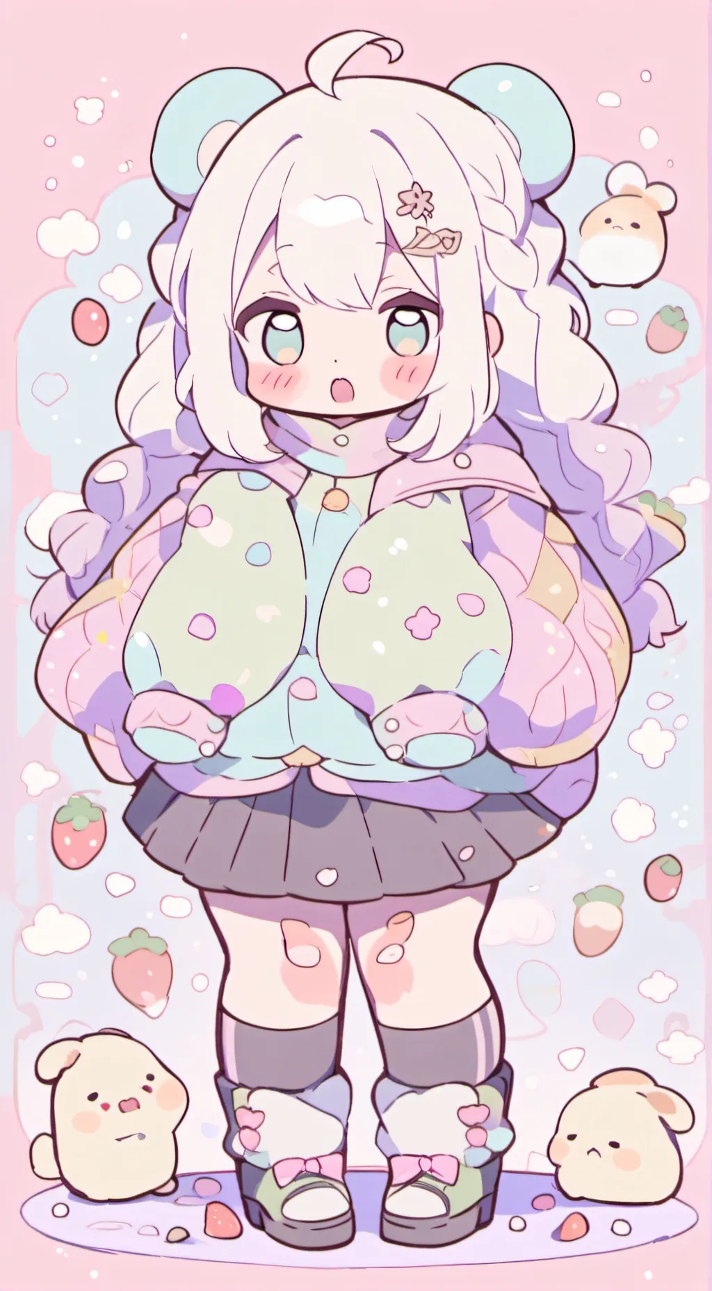 ai character: Sugar puff background