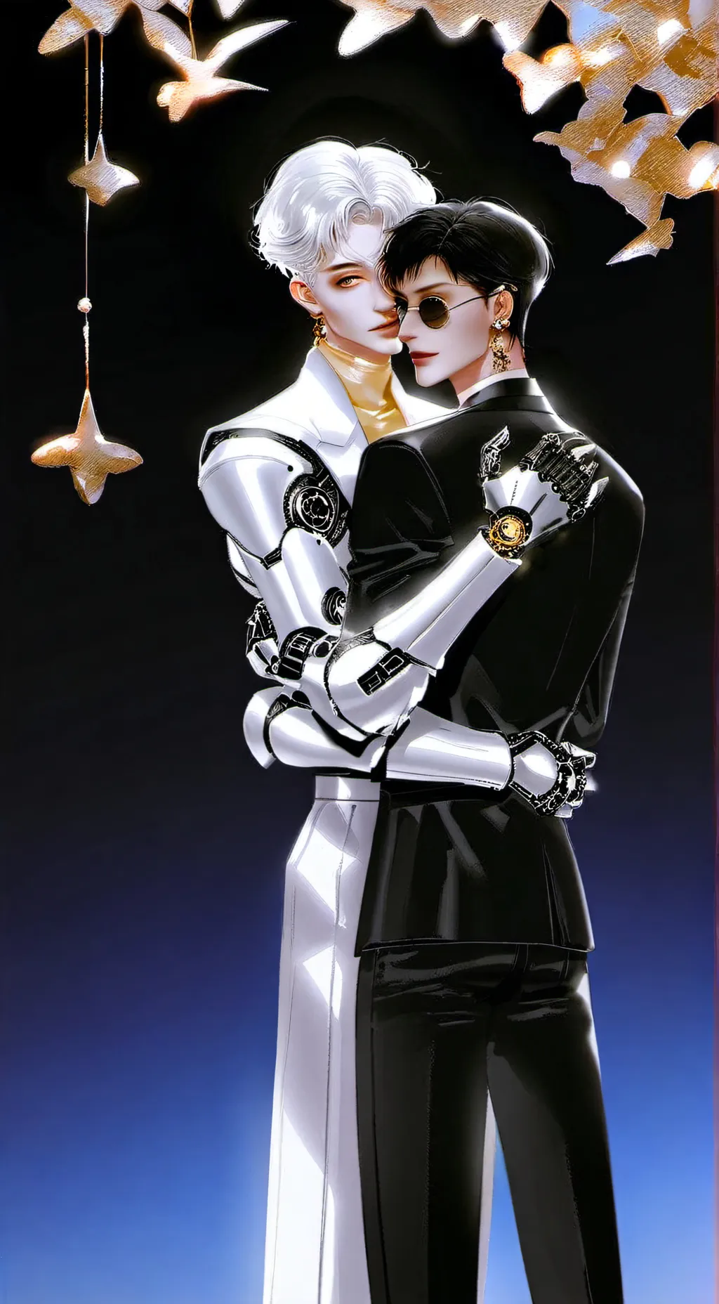 ai character: Michael X Noah!?!? background