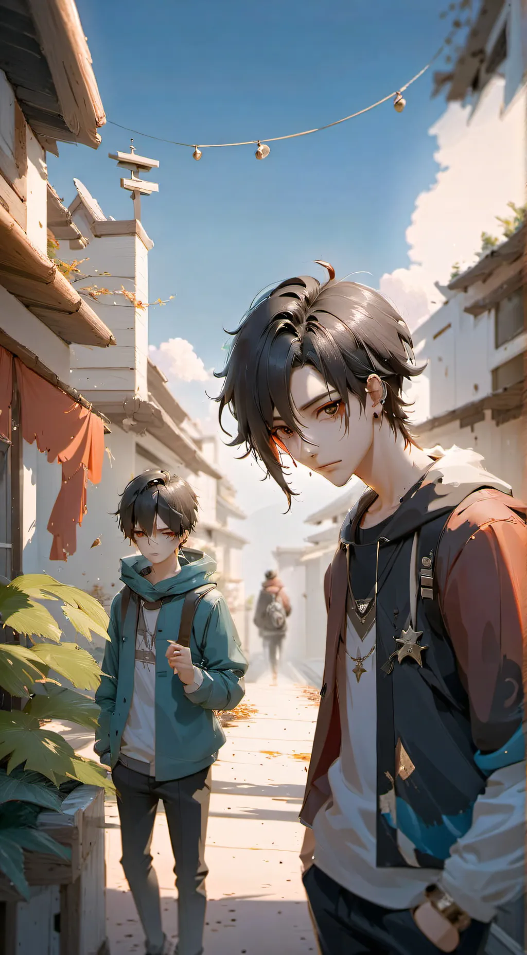 ai character: alex&jake background