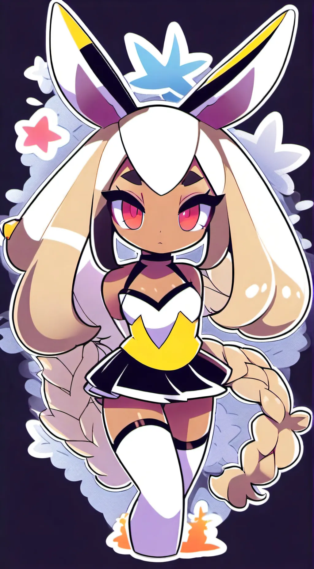 ai character: Lopunny  background
