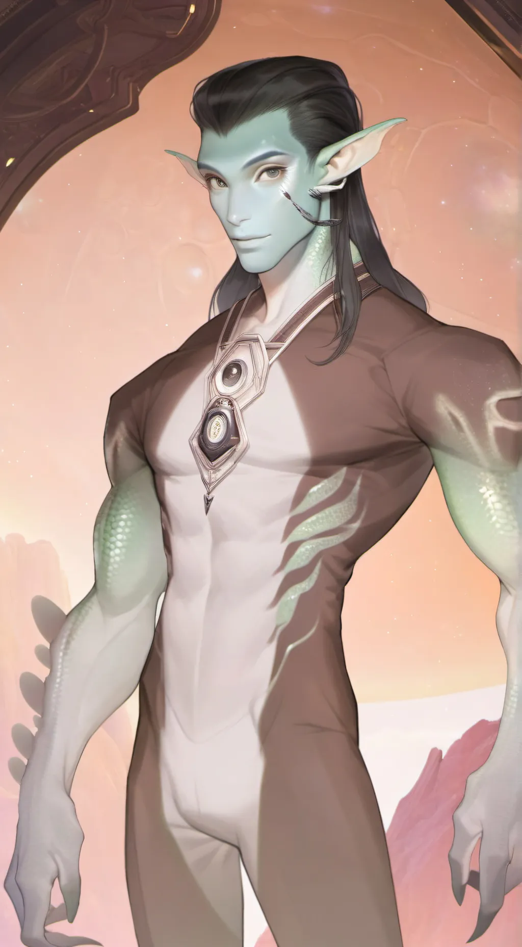 ai character: Knir Niar background
