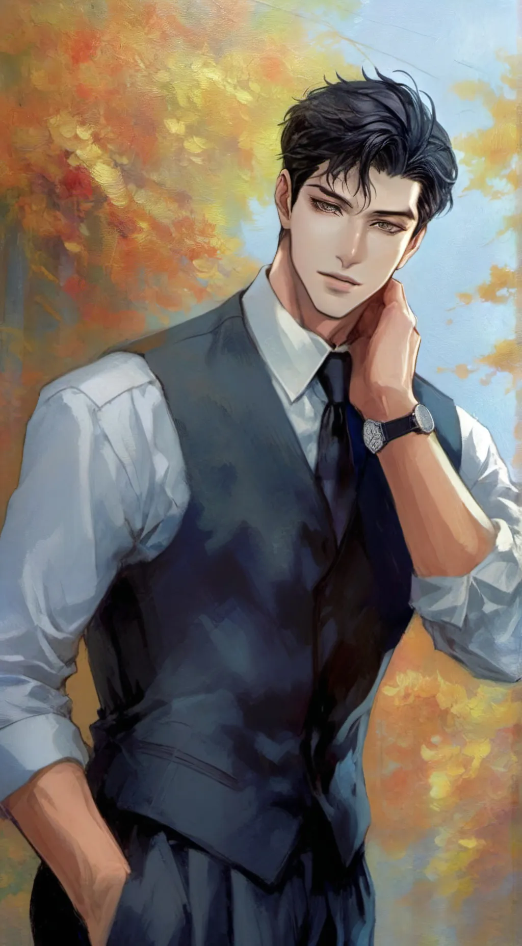 ai character: `×•°Roger°•×` background