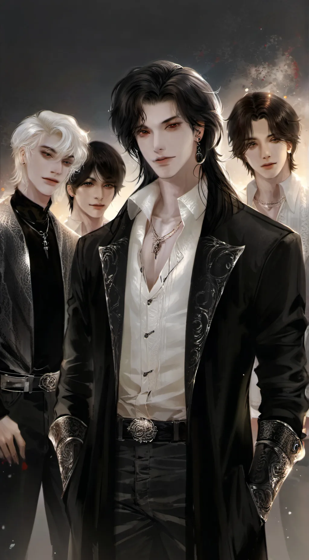 ai character: jacob&leo&vinn&zak background