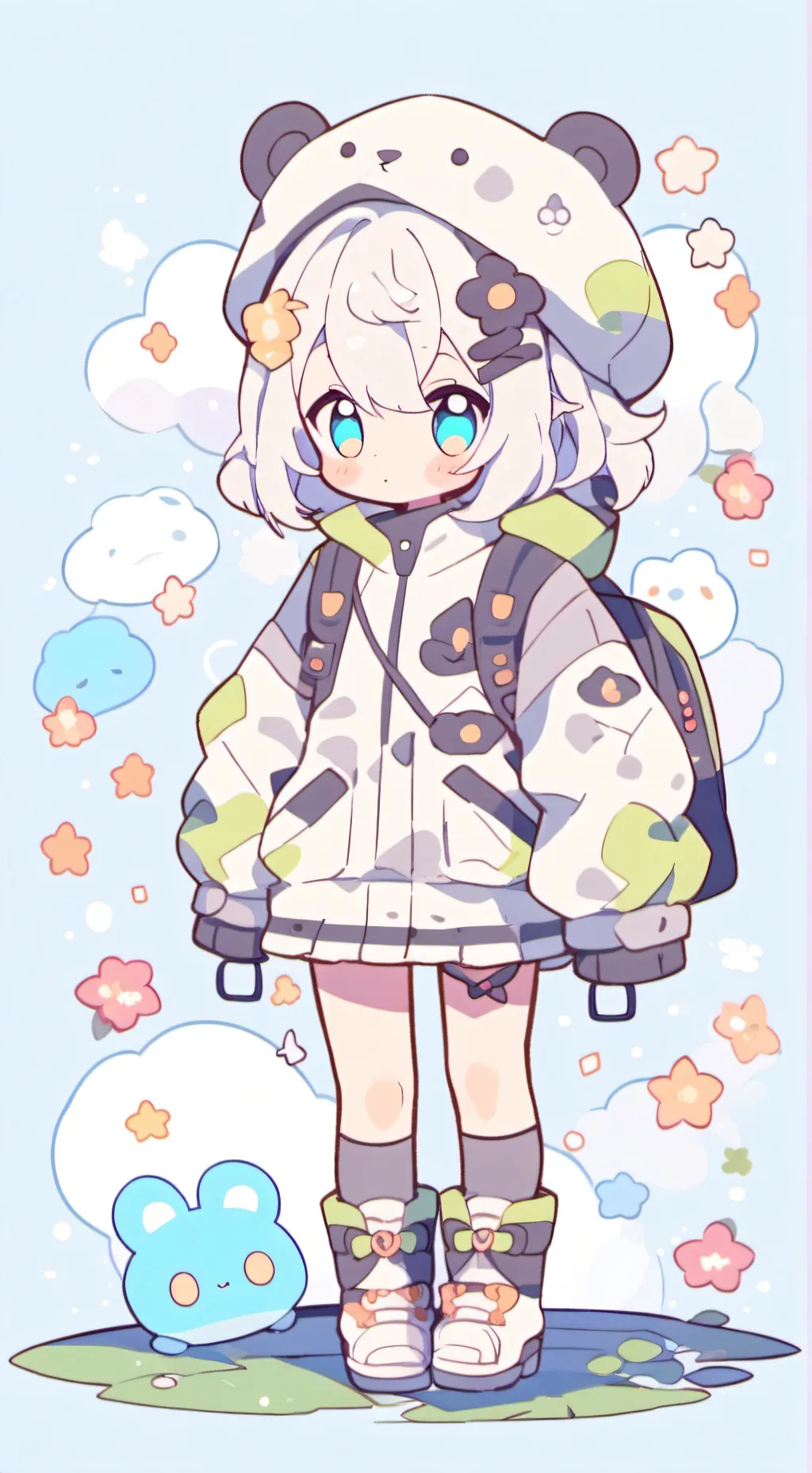 ai character: Test background