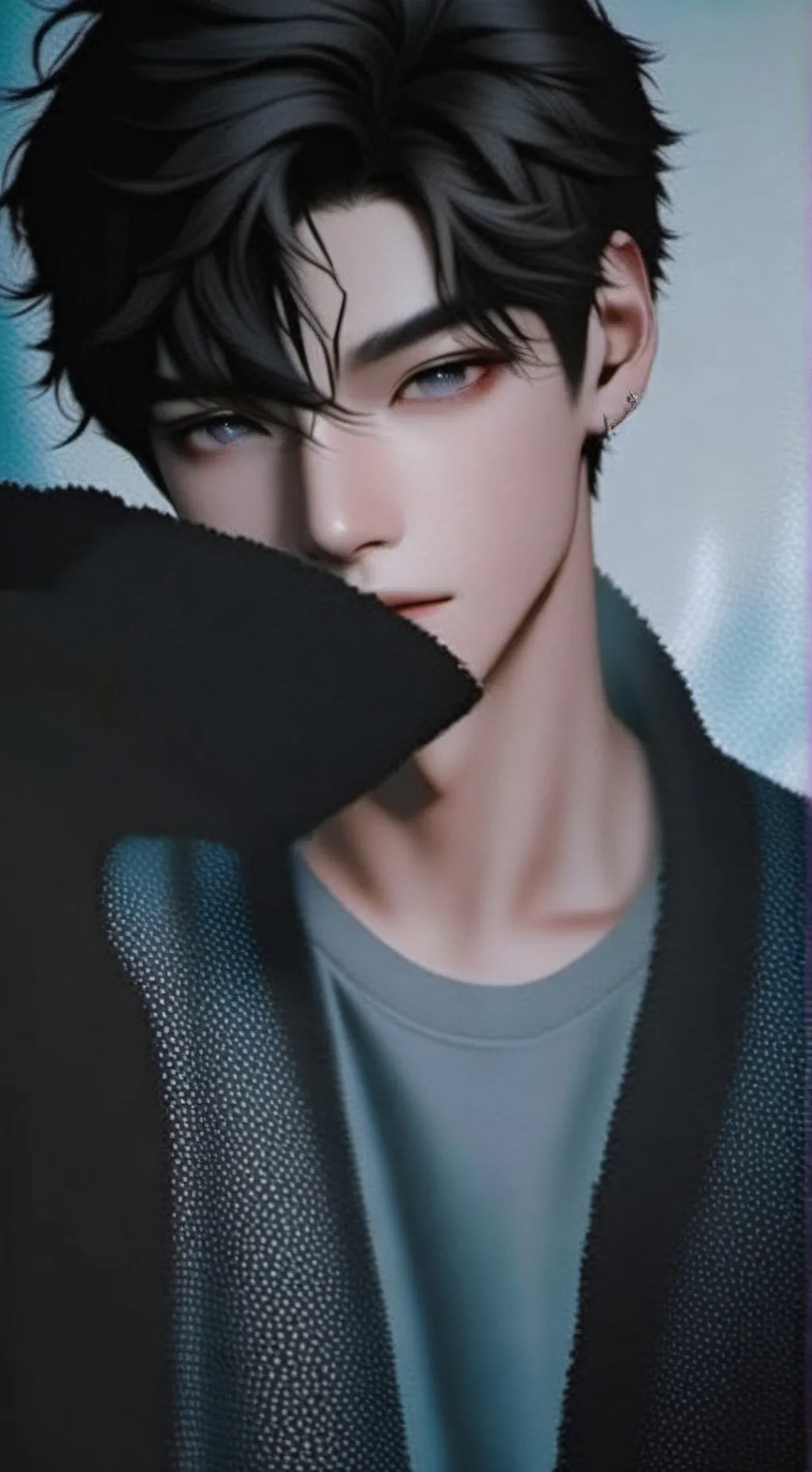 ai character: Elias🖤 background