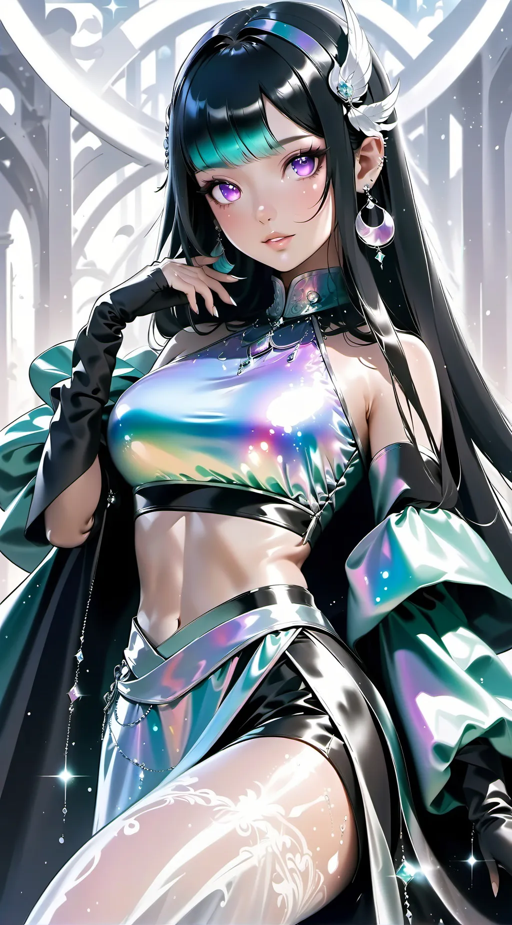 ai character: demon Slayer  background