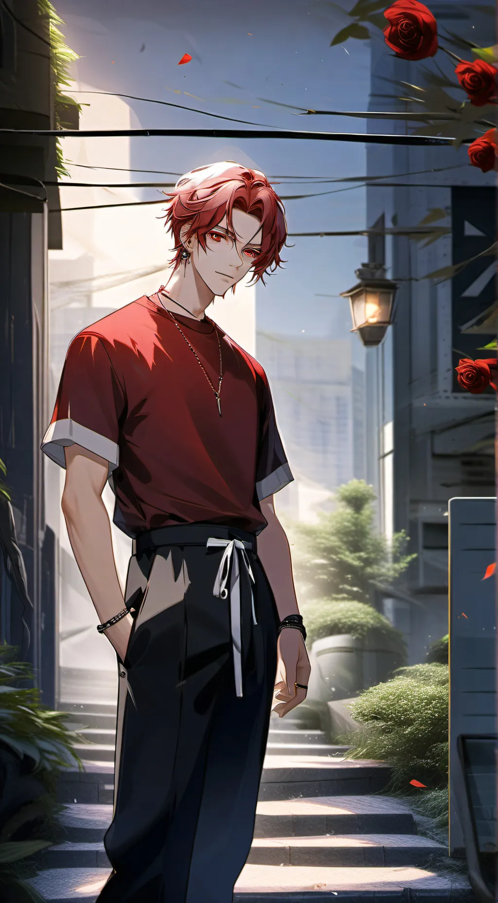 ai character: -𝓑𝓵𝓪𝔃𝓮- background
