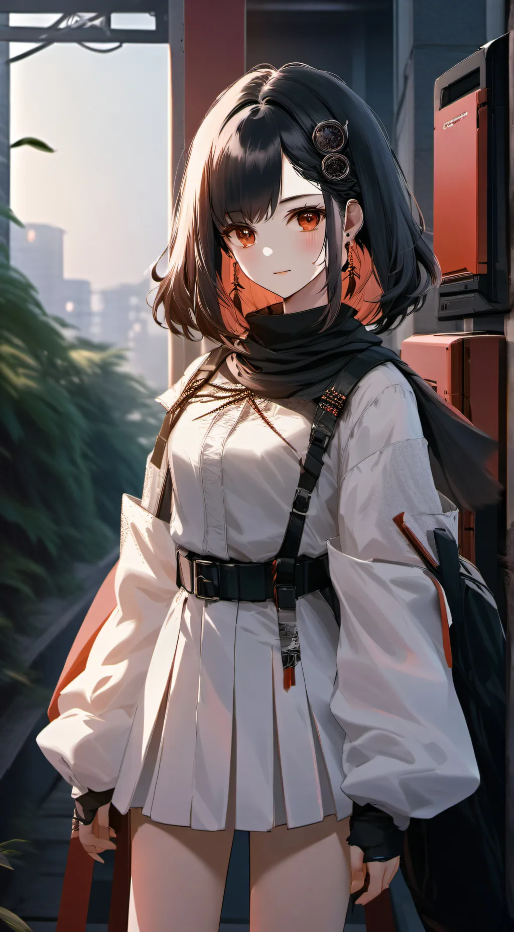 ai character: Mia Lee  background