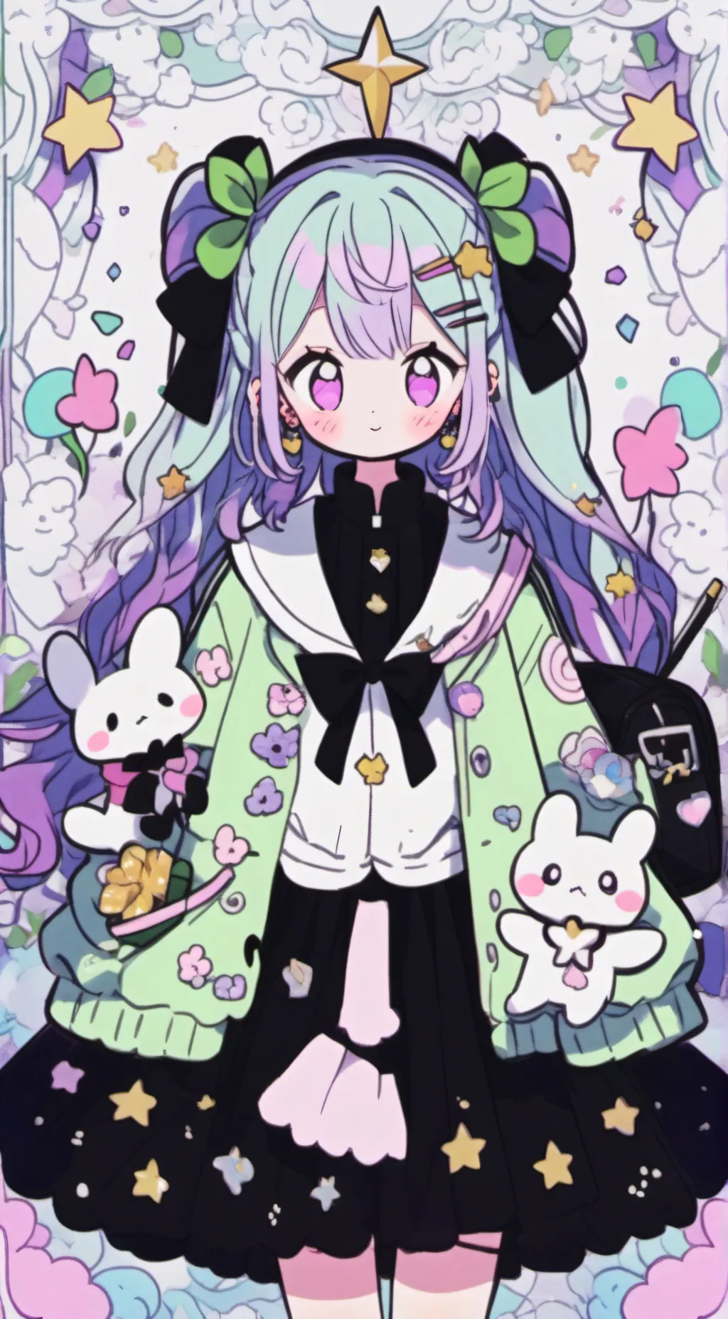ai character: idfk background