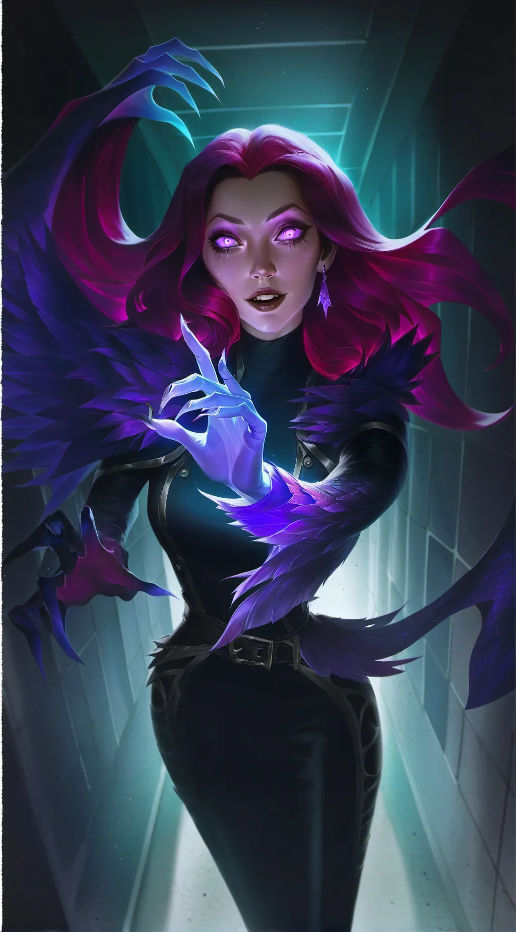 ai character: Corruption background