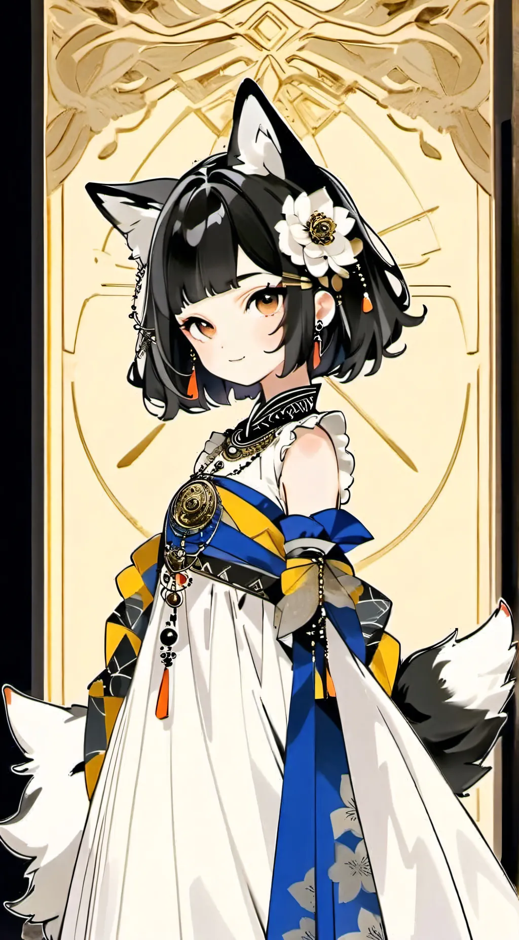 ai character: Nayami background