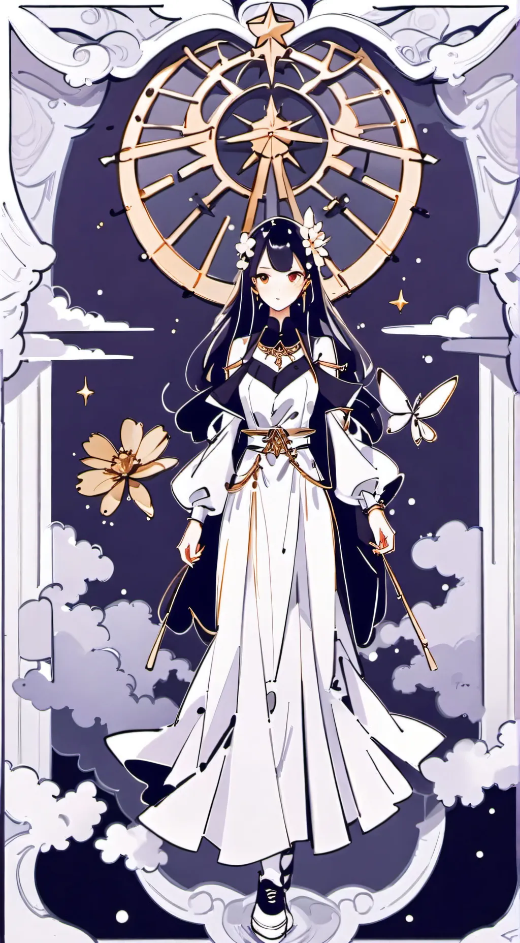 ai character: Dw meet your house background