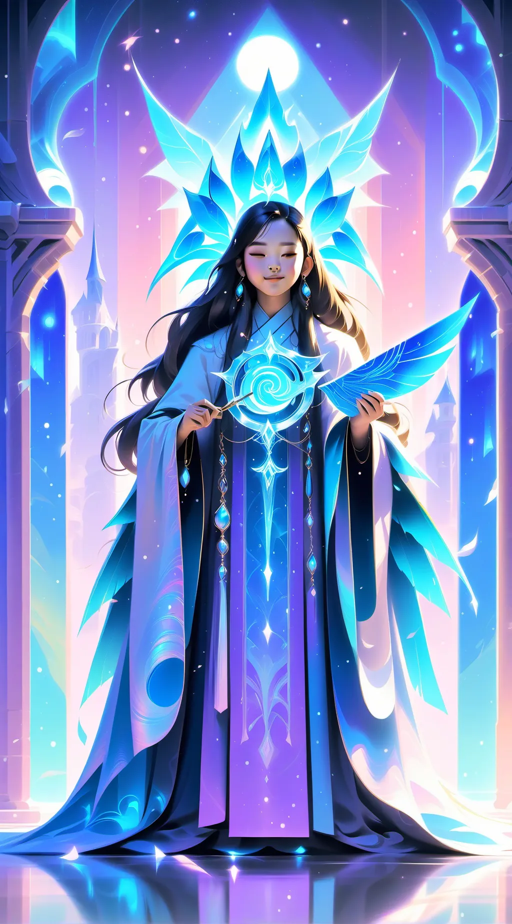 ai character: MD background