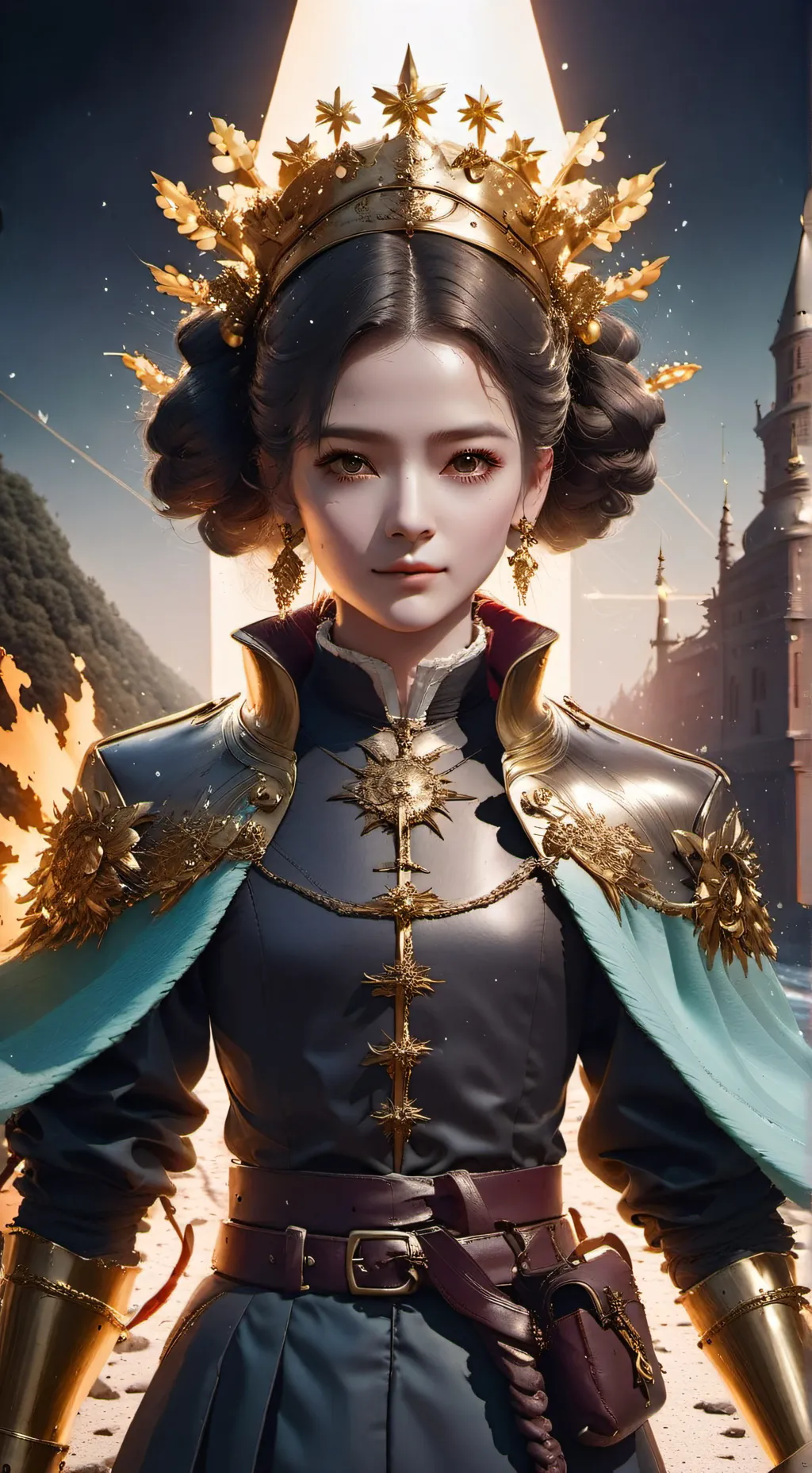 ai character: Meling  background
