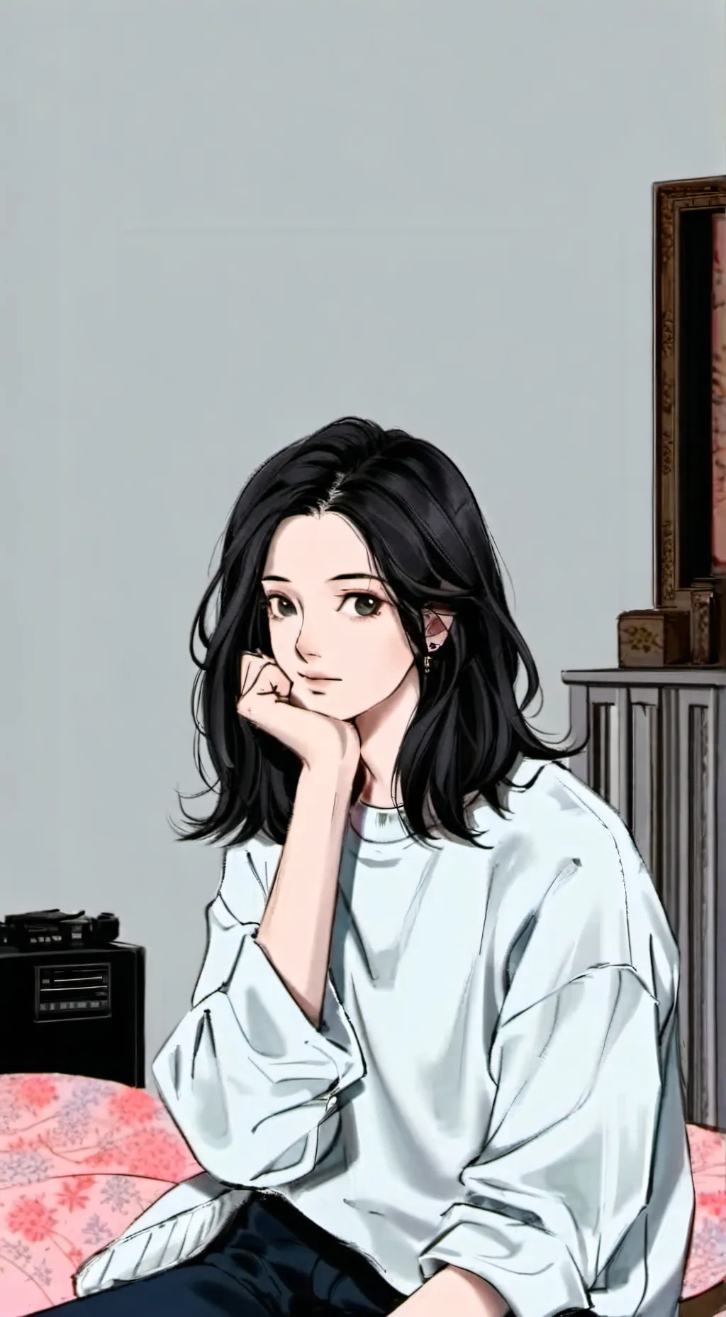 ai character: miyu background