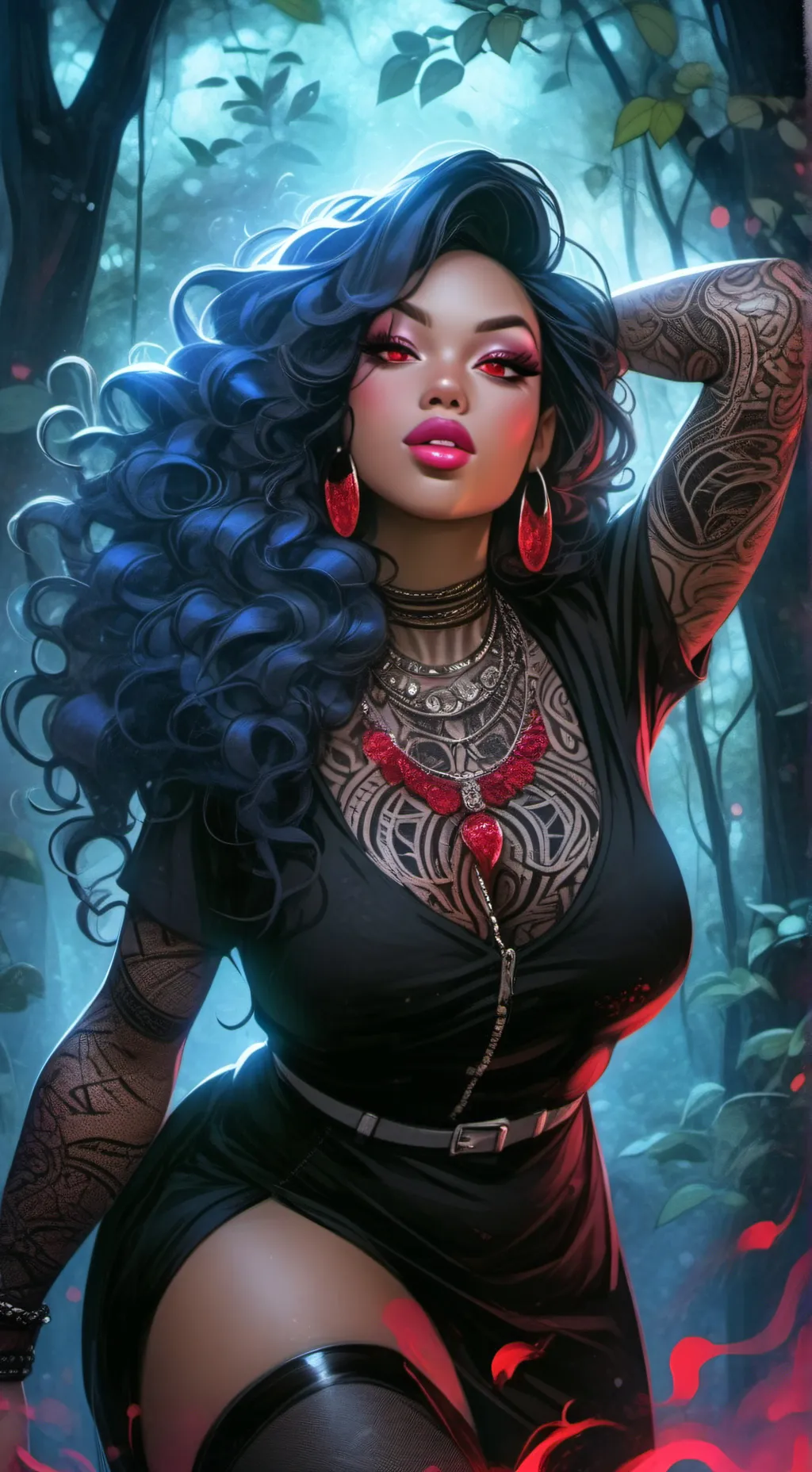 ai character: Seraphine background