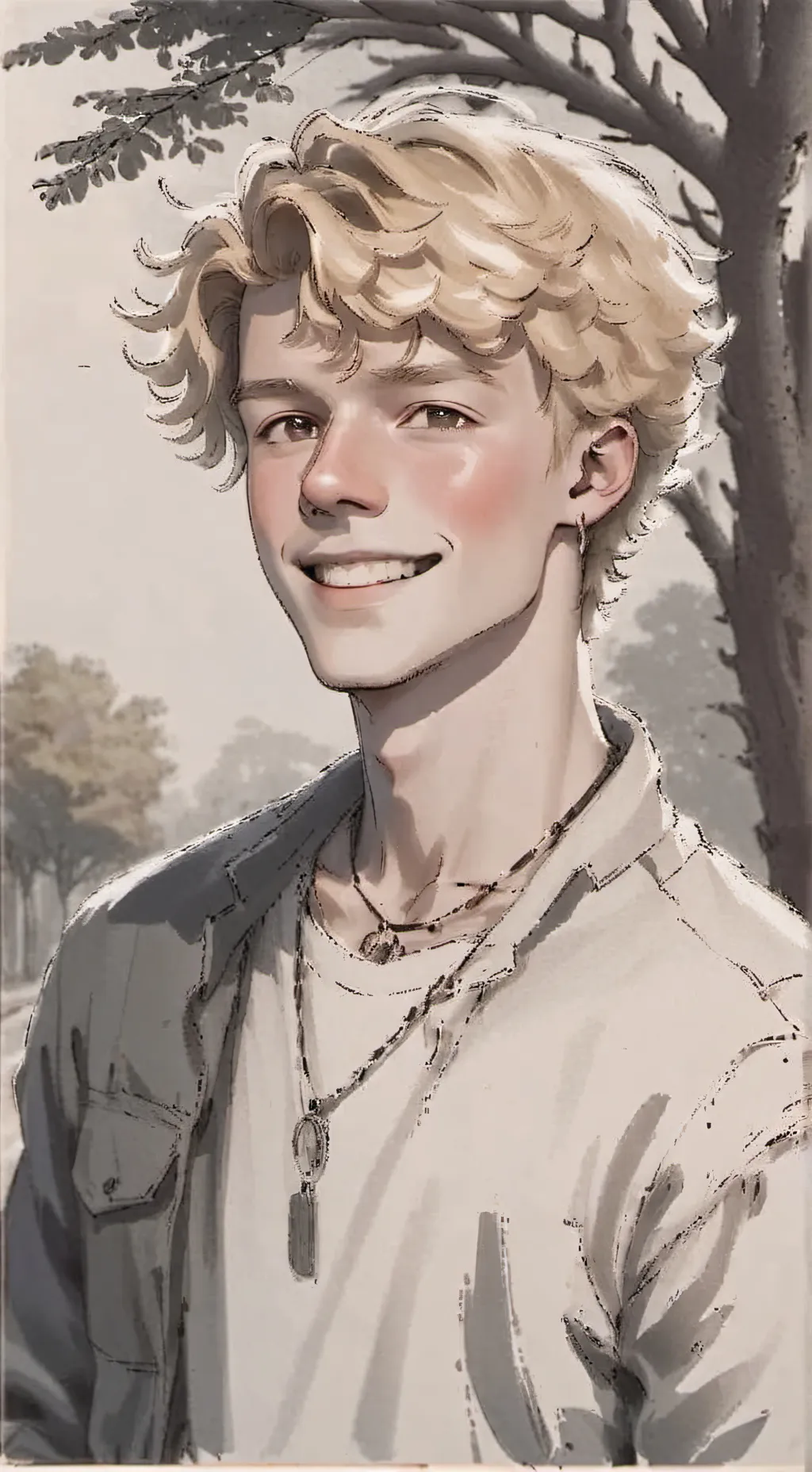 ai character: Lucien background