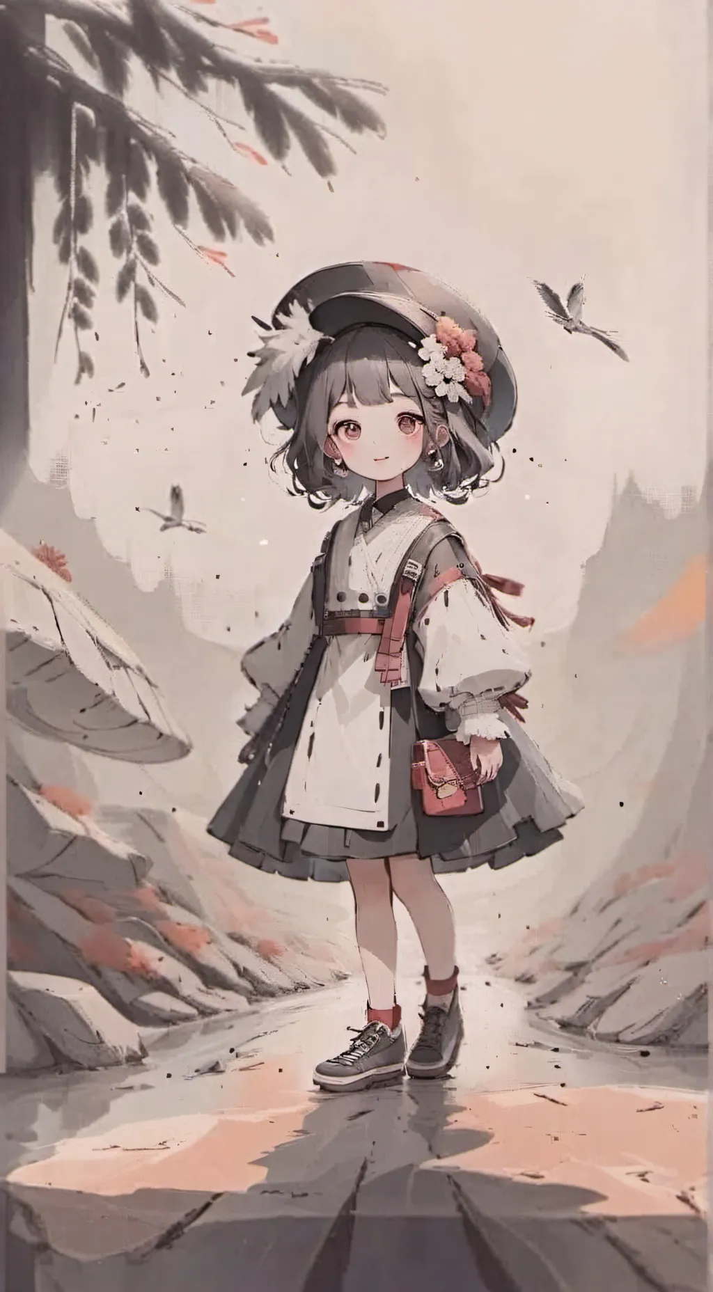ai character: andrea background