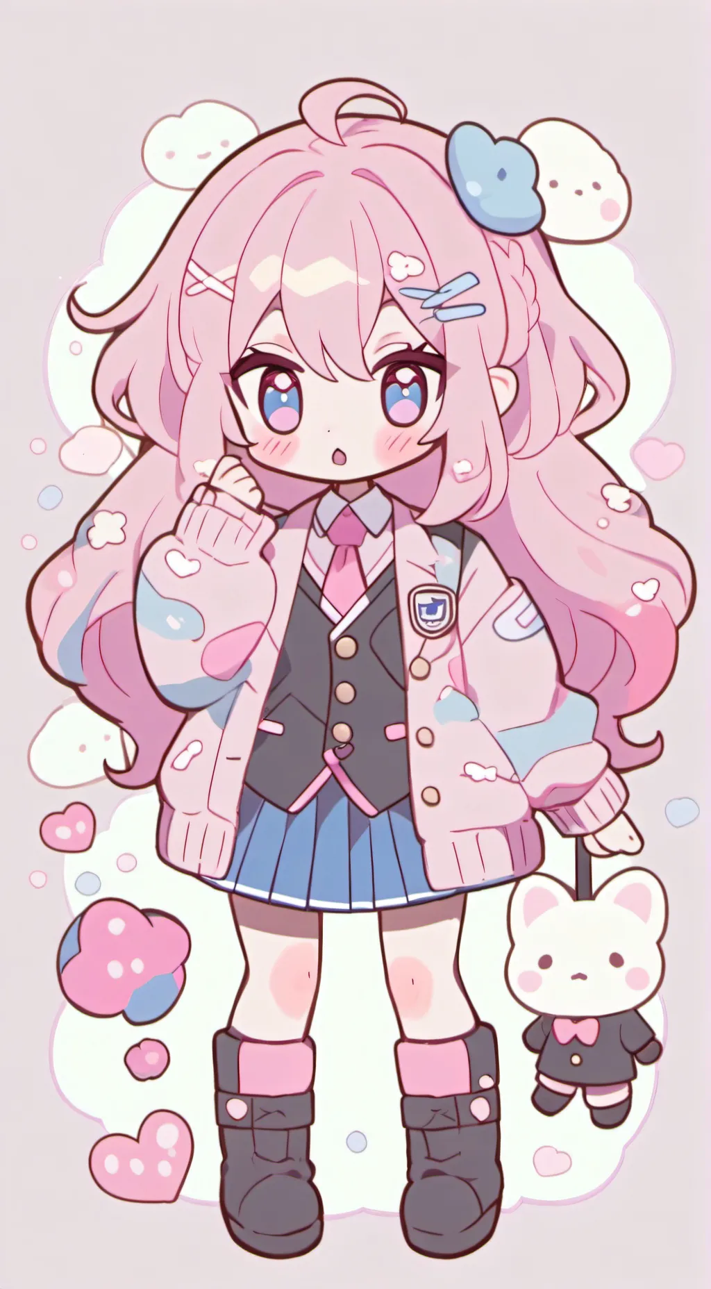 ai character: Yumika Hinakuma background