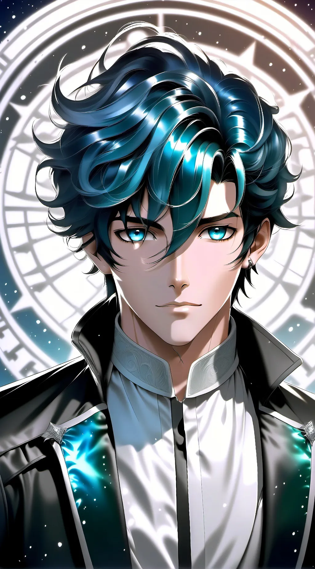 ai character: 💙Harry🎧 background