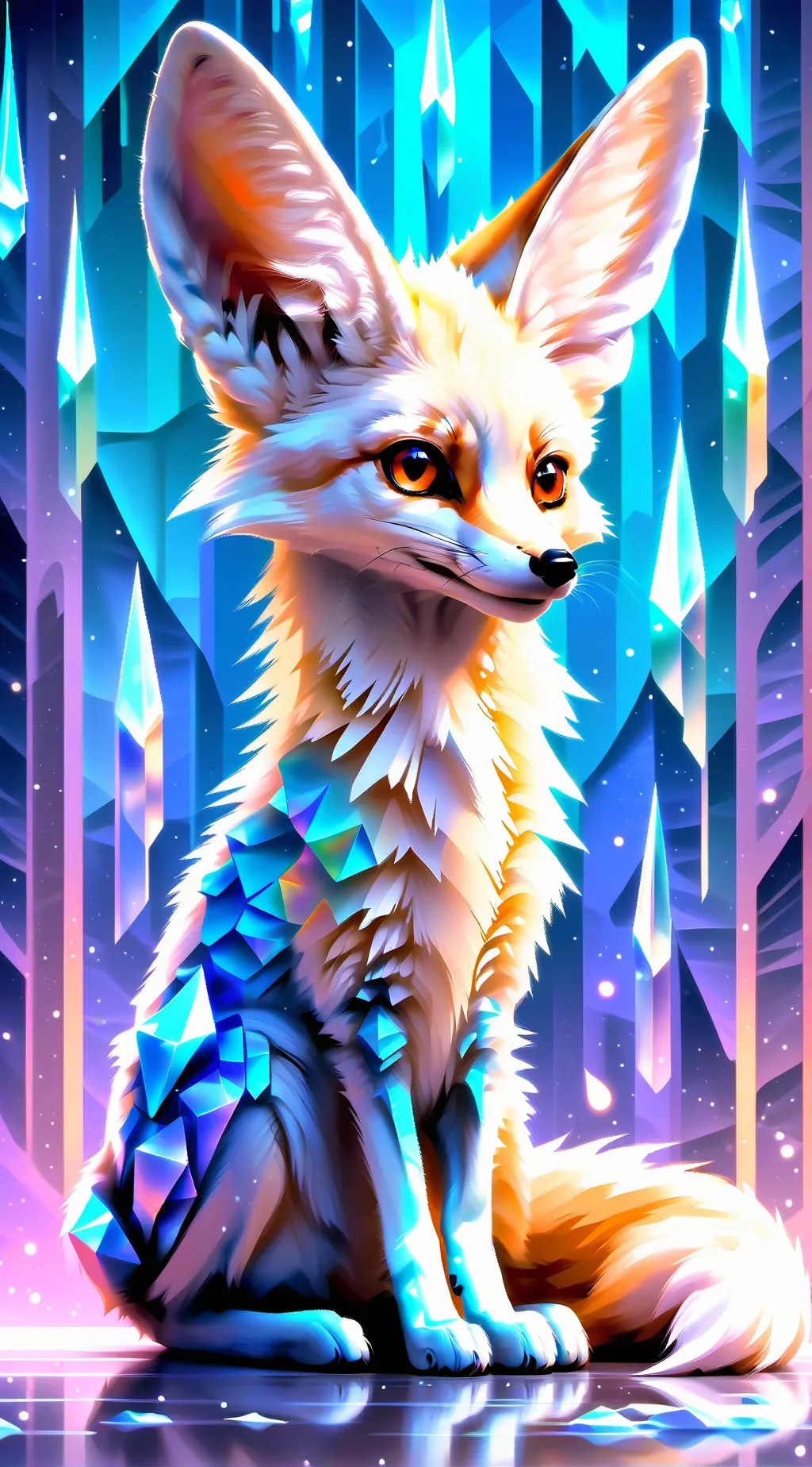 ai character: Feral background